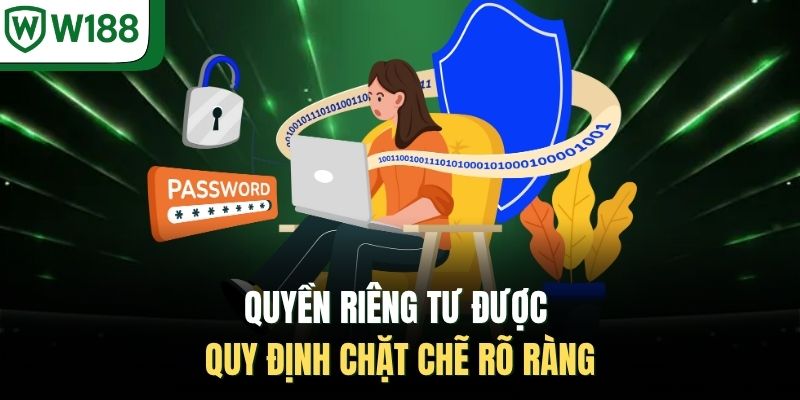 Quyền riêng tư được quy định chặt chẽ rõ ràng